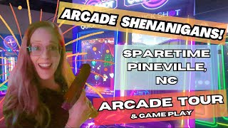 Celebrity Sparetime Entertainment Pineville, NC Arcade Tour #arcade #clawmachine Net Worth