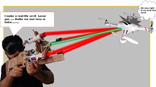 500m Long-Range Burning LASER - Making a Laser Cutter (NEW Technology).