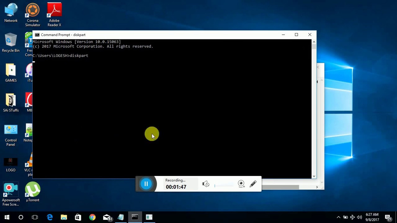 My USB has divided into different Memory or Drives(Disk Partition Problem - Solved)