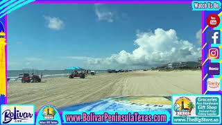 We're LIVE Beachfront In Crystal Beach, Texas.
