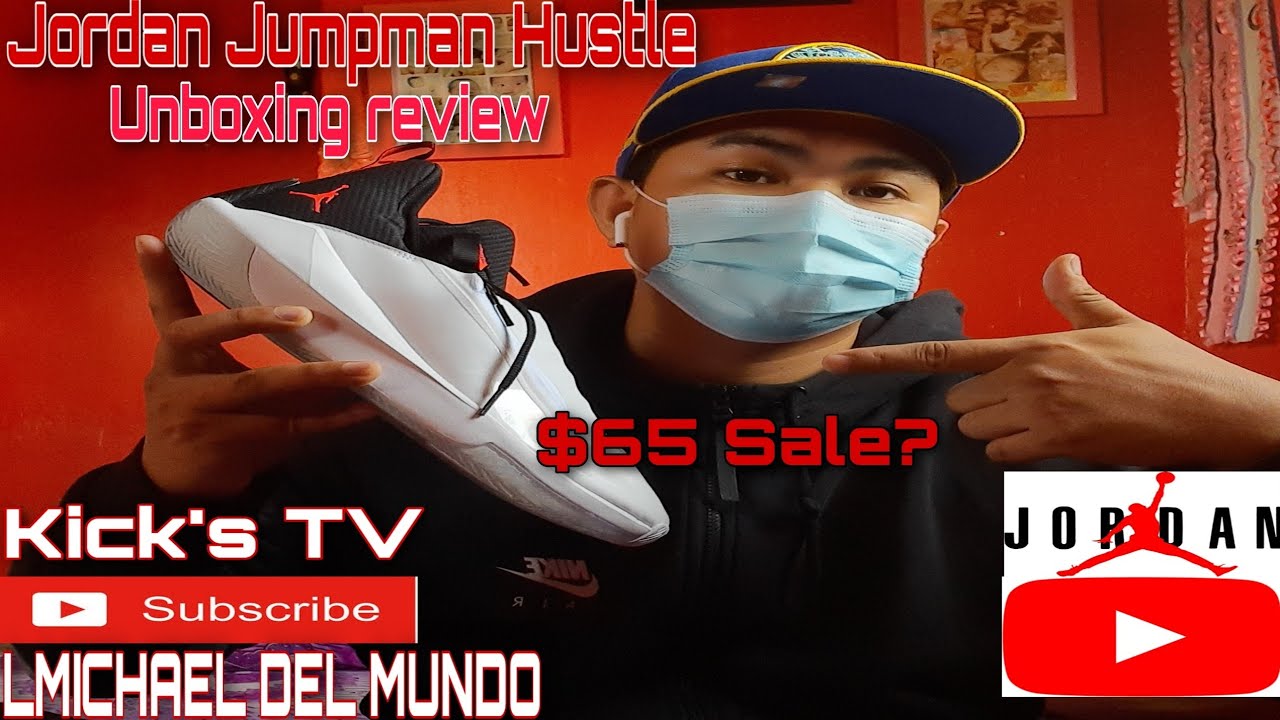 Jordan Jumpman Hustle ( unboxing review ) | Kick's TV