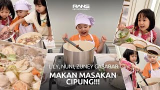 CHEF CIPUNG MASAK SUP BUAT SERUMAH!!! BUKBER DI RUMAH ANDARA!!