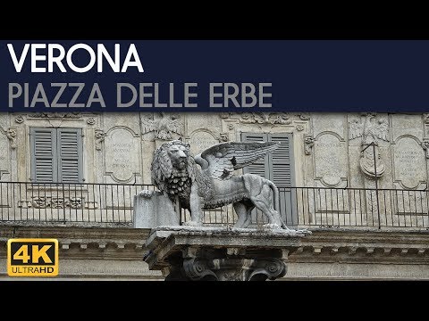 Video: Piazza dell'Erbe description and photos - Italy: Verona