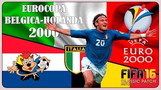 FIFA 16 CLASSIC PATCH ⚽ EURO 2000 CON ITALIA ⚽ PARTIDOS COMPLETOS ⚽ PC En Español