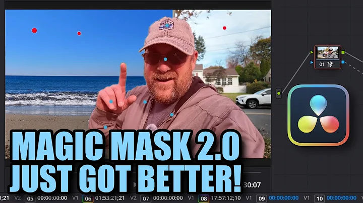 Davinci Resolve's Magic Mask 2.0 MASTER CLASS - ALL 4 WAYS to use it!