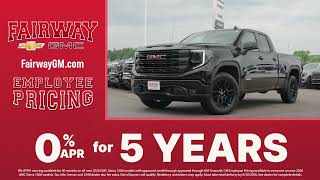 0% Financing for 5 Years on 2026 GMC Sierra 1500 Trucks | Fairway Chevrolet GMC