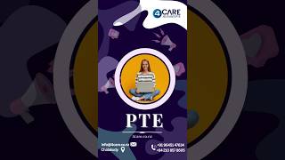 Crack PTE with 4Care International #pte #ielts #oet #studyabroad #languagelearning