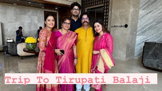 Trip To Tirupati Balaji Mandir || Tirupati || Travel Vlog 1