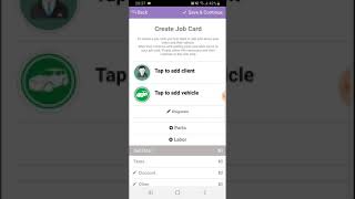 How to create a car JobCard with ARI