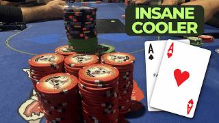Massive Cooler Before Grinding the Hard Rock Tampa !!! -  Kyle Fischl Poker Vlog Ep 264