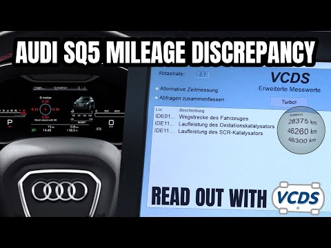 How To Fix Mileage Discrepancy | Audi SQ5 | Readout with VCDS 2023