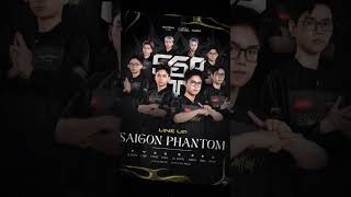 Line up chính thức Saigon Phantom trong chặn đường sắp tới AOGW25 🔥