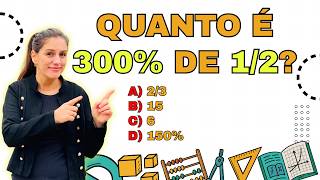 Logical reasoning: solving 300% of 1/2 step by step