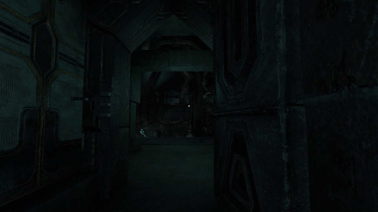 Amnesia Rebirth - The Tower: Use Fixed Elevator: Unknown "You Must Stay" Cradle Load Screen (2020)