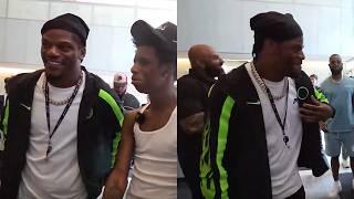 Lamar Jackson pulls up to Kai Cenat’s Streamer University 😭🔥