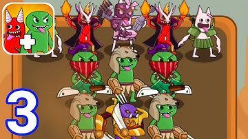 Merge Master : Monster Ban - Gameplay Part 3 Level 31 - 40 Green Monster