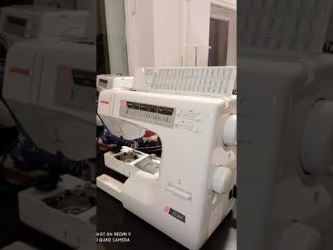 فيديو: ماكينة الخياطة Janome 7518A: المراجعة والوصف والمواصفات والاستعراضات