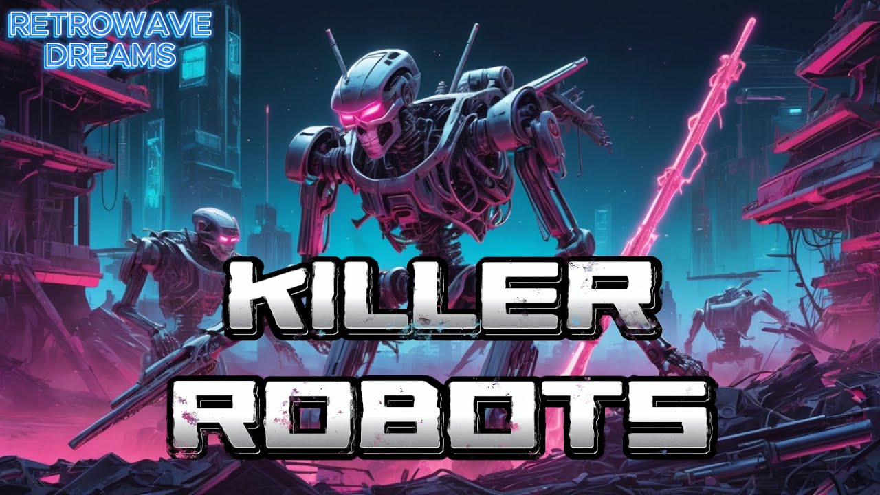 Killer Robots 🤖 Synthwave / Retrowave / Chillwave / Vaporwave