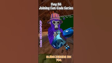 Day 56: Joining My fan Code Every day Until 1K Subscribers #animalcompany #gorillatag #vr #capcut