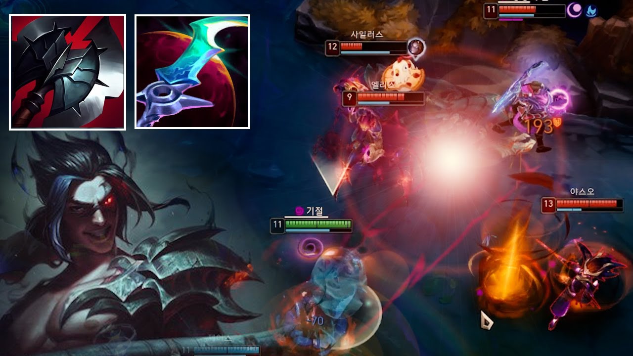 대가리 박아야 하는 유일무이한 정글 챔피언