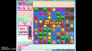 Candy Crush Level 257 Audio Talkthrough, 3 Stars 0 Boosters