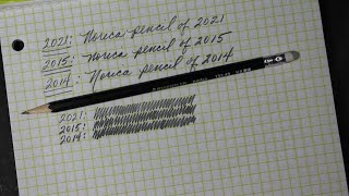 Staedtler Norica 2021 HB Pencil Review with 2014 2015 Comparison