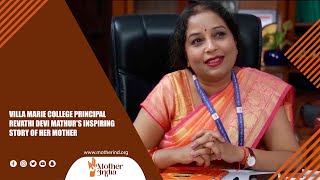 Villa Marie College Principal Revathi Devi Mathurs Inspiring Story Of Her Mother