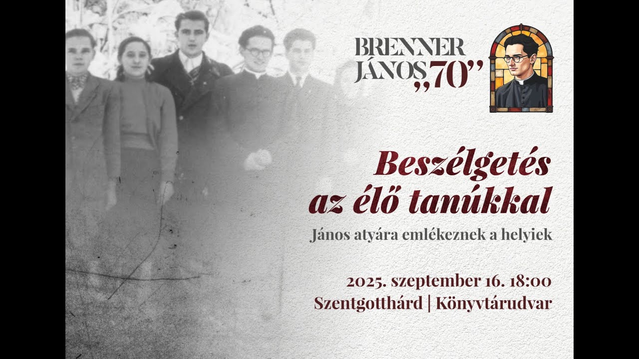 Brenner '70 - Beszélgetés az élő tanúkkal