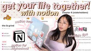 💌 the ULTIMATE academic weapon -how to use NOTION for school *easy* | notion tour, tutorial + tips