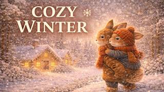 Warm Scarves & Snowy Paths ❄ A Gentle Winter Day | Storybook Folk