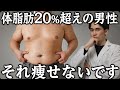 体脂肪率20%の男性は◯◯やめたら10%になれます