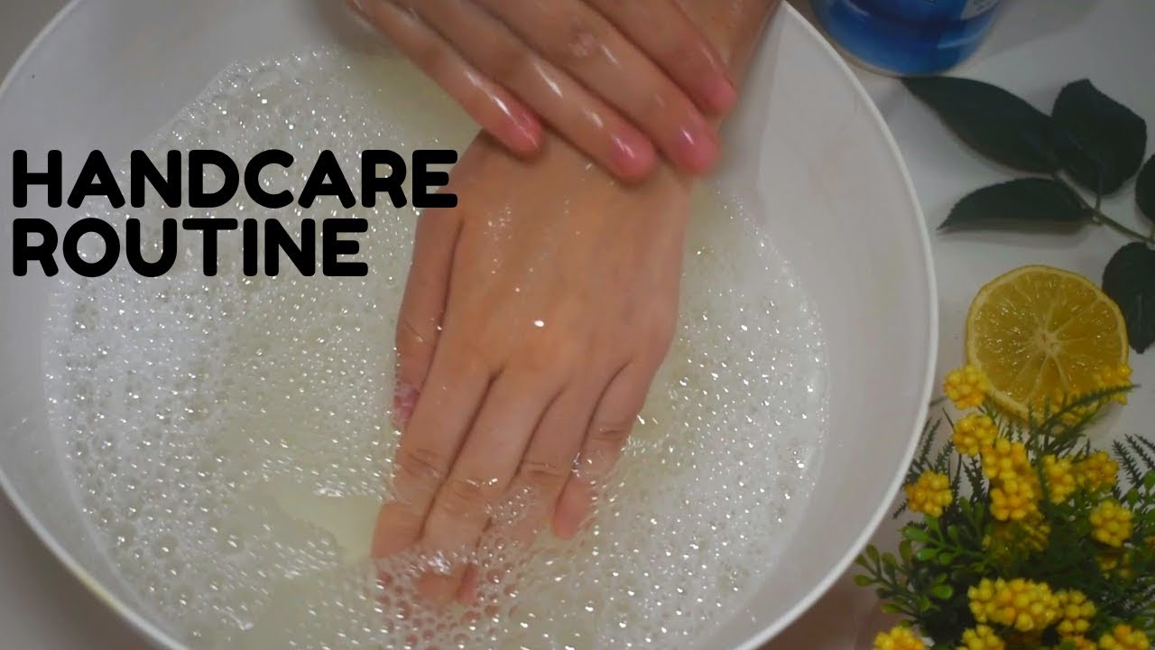 روتيني في العناية باليدين: من خشنة إلى ناعمة بمكونات بسيطة من البيت   HANDCARE ROUTINE
