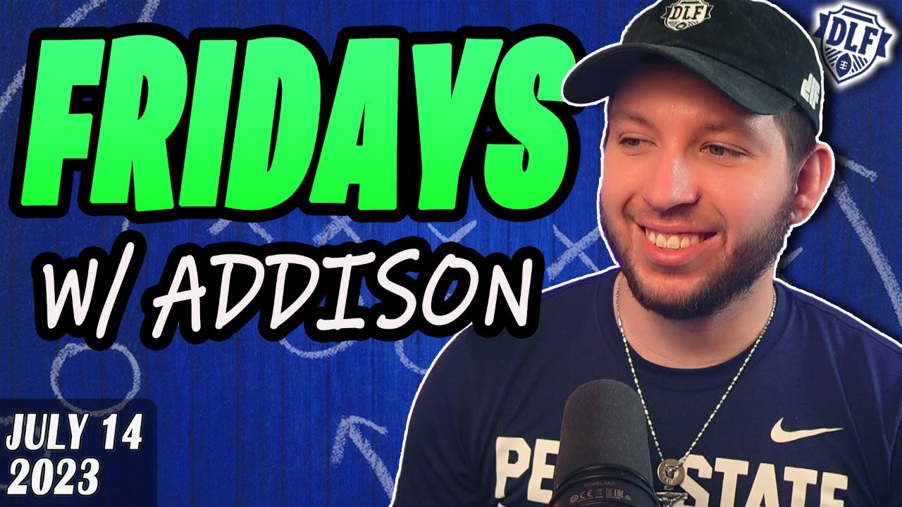 Fantasy Football AMA! | Fridays with Addison!