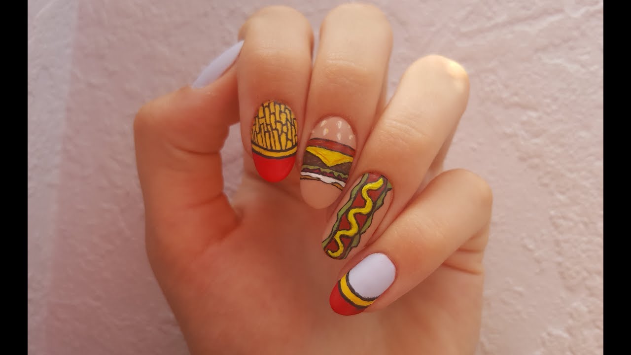 ►NAIL ART FAST FOOD !◄