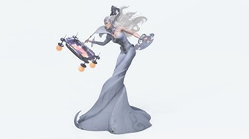 My character for challenge "Medieval: Back and Forth"