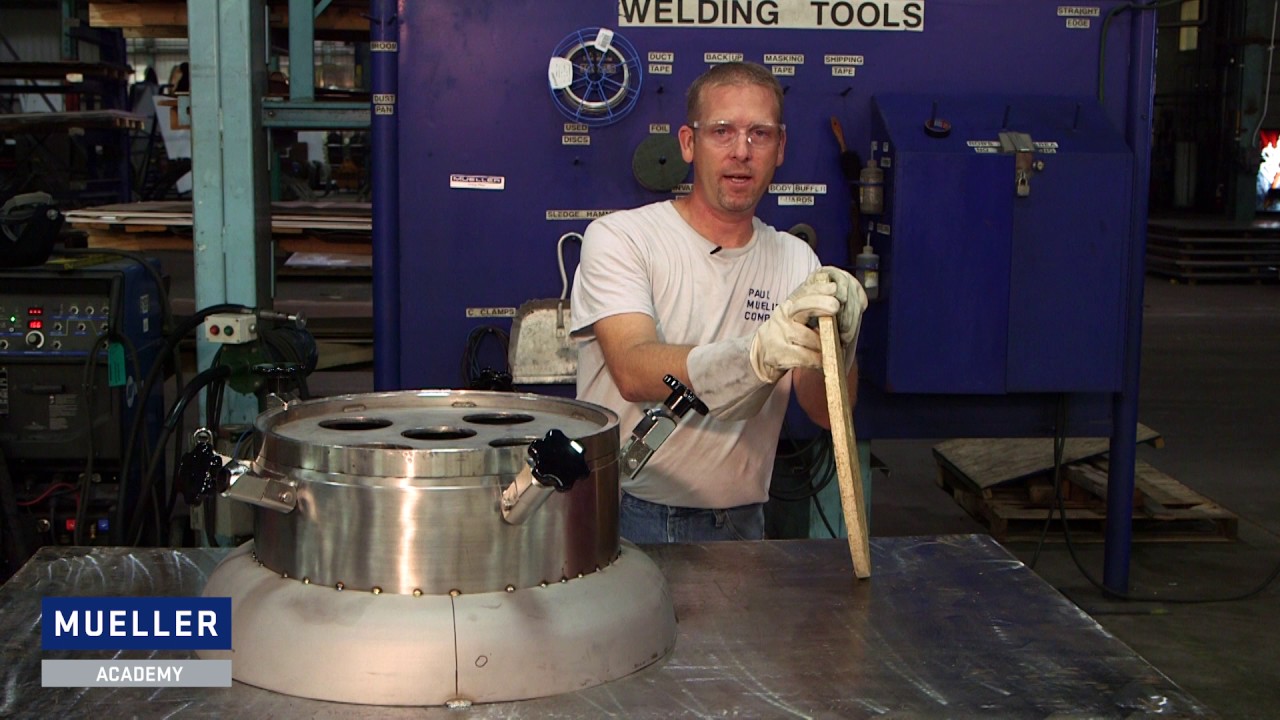 How to Install a Manway on a Tank Head