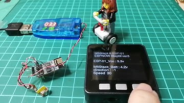 マイコンのポートで直接ステッピングモータ回してみた