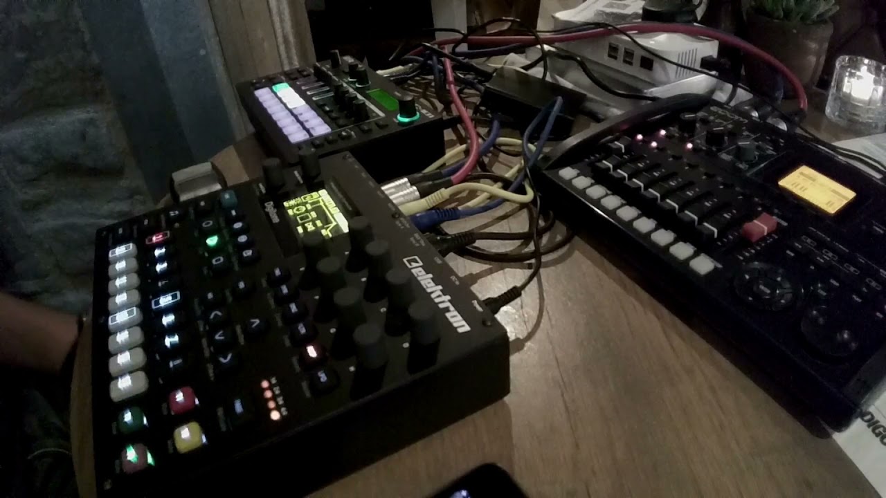 Roland MC-101 and Elektron Digitone: Heavenly