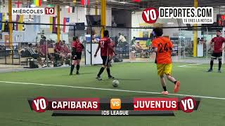 Capibaras 🆚 Juventus COED Miércoles #10 ICS League Melrose Park #yodeportes