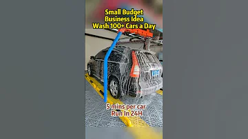 Small Budget Car Washing Business Idea Start Automatic Car Wash With Low Investment Carwash 