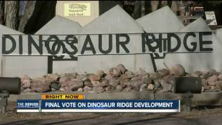 Jefferson County commissioners hold public meeting on proposed Dinosaur Ridge lot rezoning
