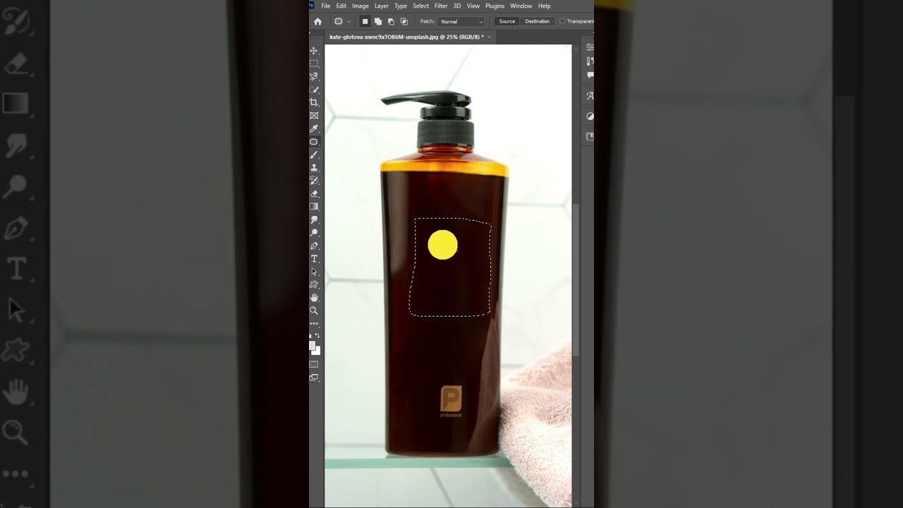How To Remove Anything From An Image With The Patch Tool | Photoshop Tutorial 