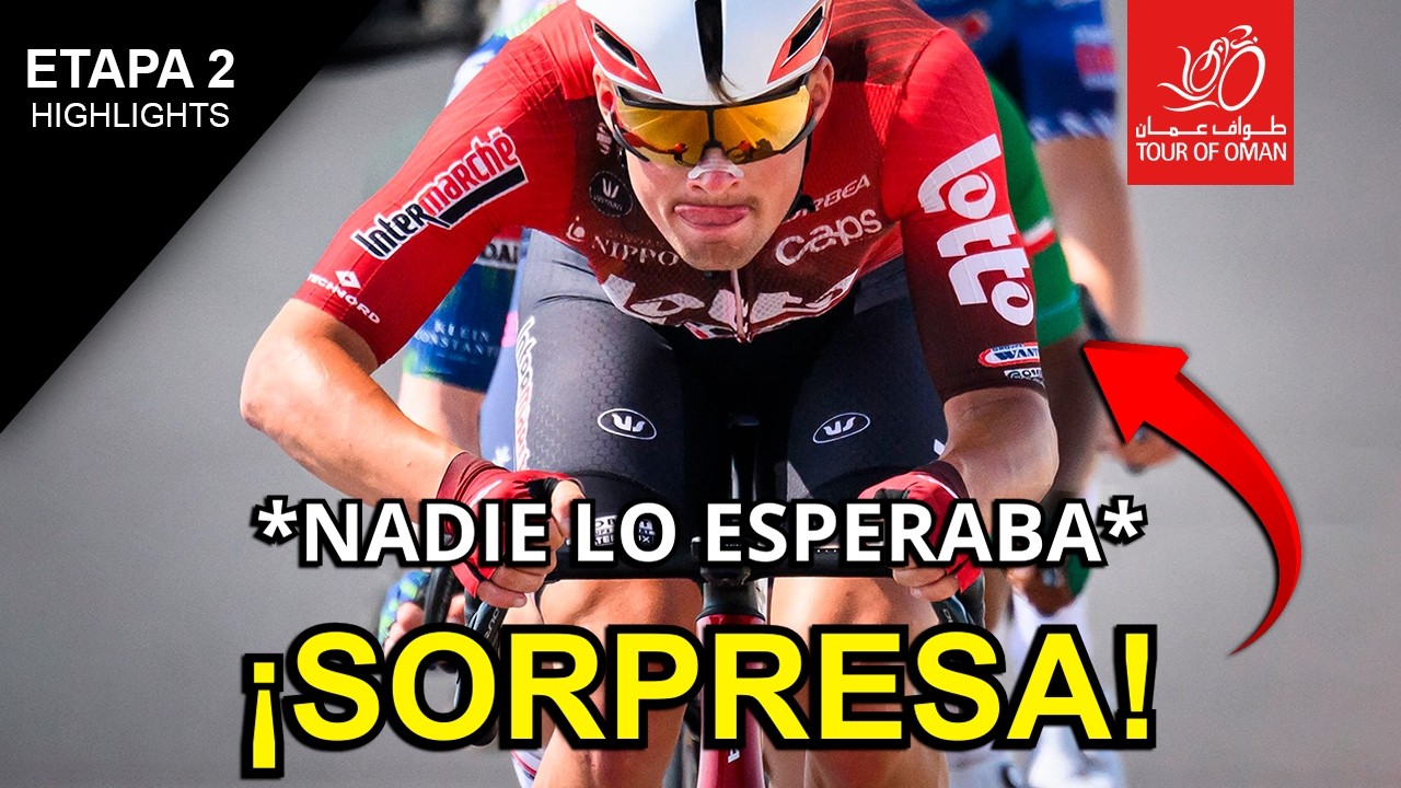 ¡SORPRESA EN LA META! Tour de Oman 2026 | Etapa 2