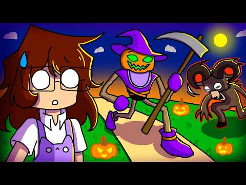 🌲 WE HAVE TO HELP THE HALLOWEEN MONSTER IN 99 NIGHTS IN THE WOODS!