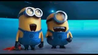 This is how three eyes laugh together! |MINIONS |Eyes | Laughing meme | gif screenshot 1