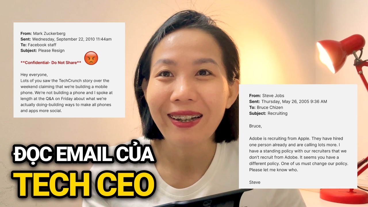 Phân tích 5 EMAIL ĐẦY DRAMA của các CEO để học Business English