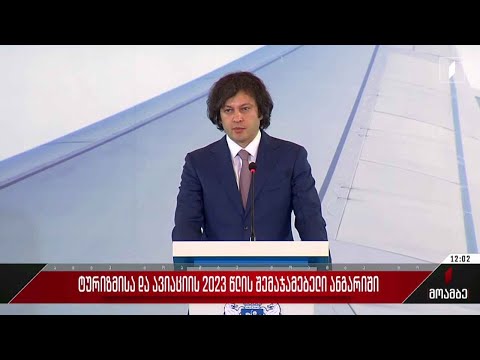 ტურიზმისა და ავიაციის 2023 წლის შემაჯამებელი ანგარიში