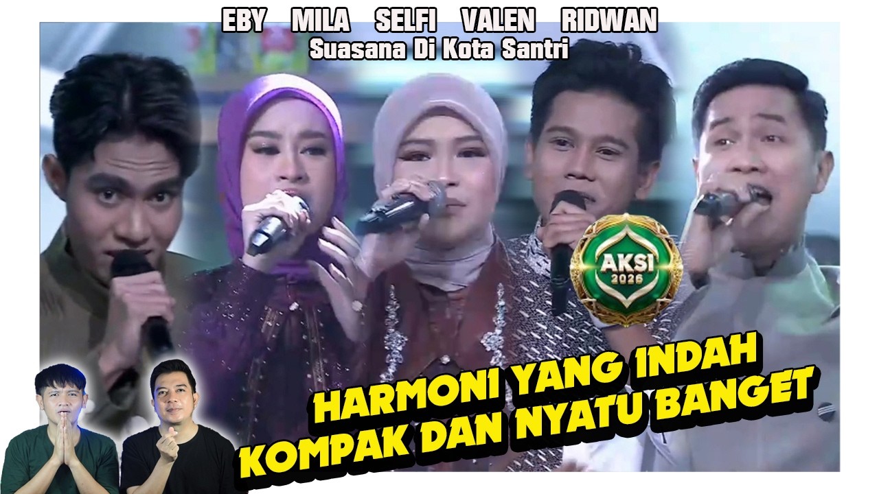 KOMPAK Selfi Yamma Ridwan Eby Valen dan Mila suasana di kota santri