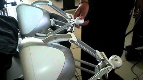 teleoperation and P control with novint Falcon UNSIS