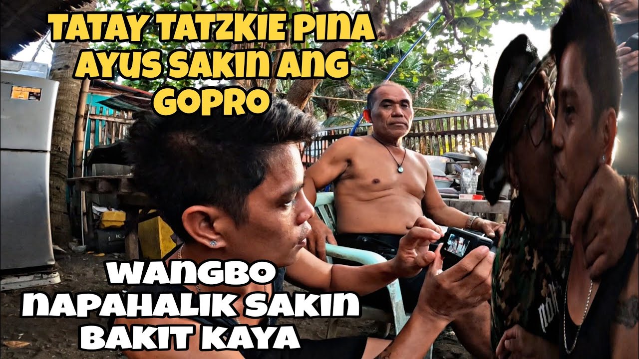 GRABE SUMAKIT ANG ULO KO SA PAG AAYUS NG GOPRO NI TATAY TATZKIE 